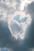 In den Wolken schweben