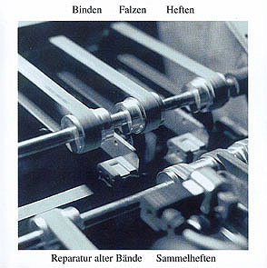 Binden, Falzen, Heften